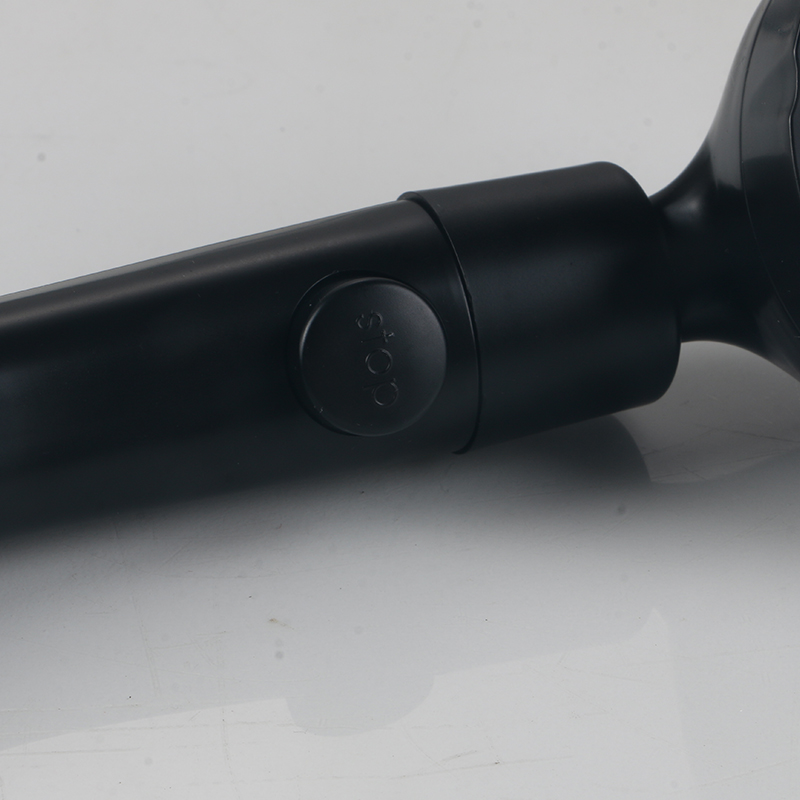 Japanische schwarze Dusche mit schwenkbarem Kopf