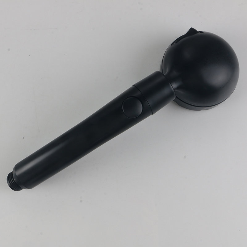 Japanische schwarze Dusche mit schwenkbarem Kopf