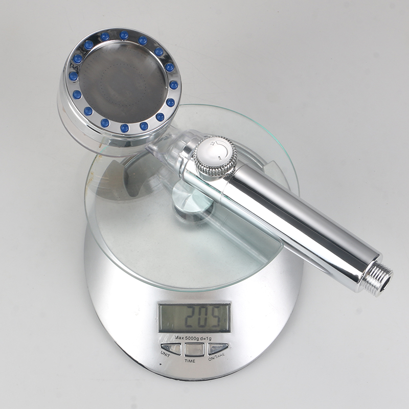 Flow silberner Duschkopf